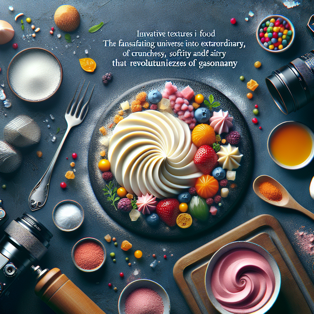 Textures en cuisine : L'art du craquant, fondant et aéré qui révolutionne nos assiettes