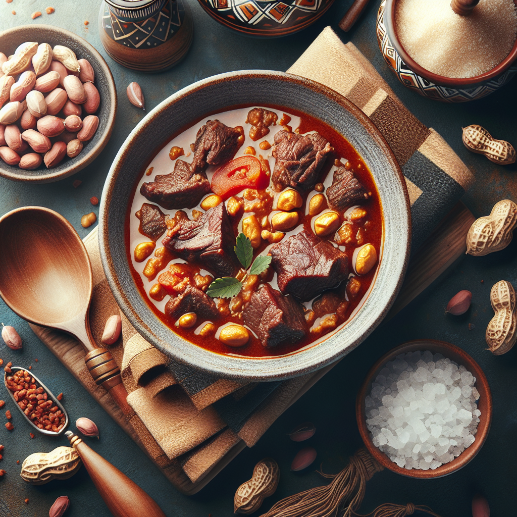 Mafé de Bœuf : Un Délicieux Ragoût d'Afrique de l'Ouest à la Cacahuète