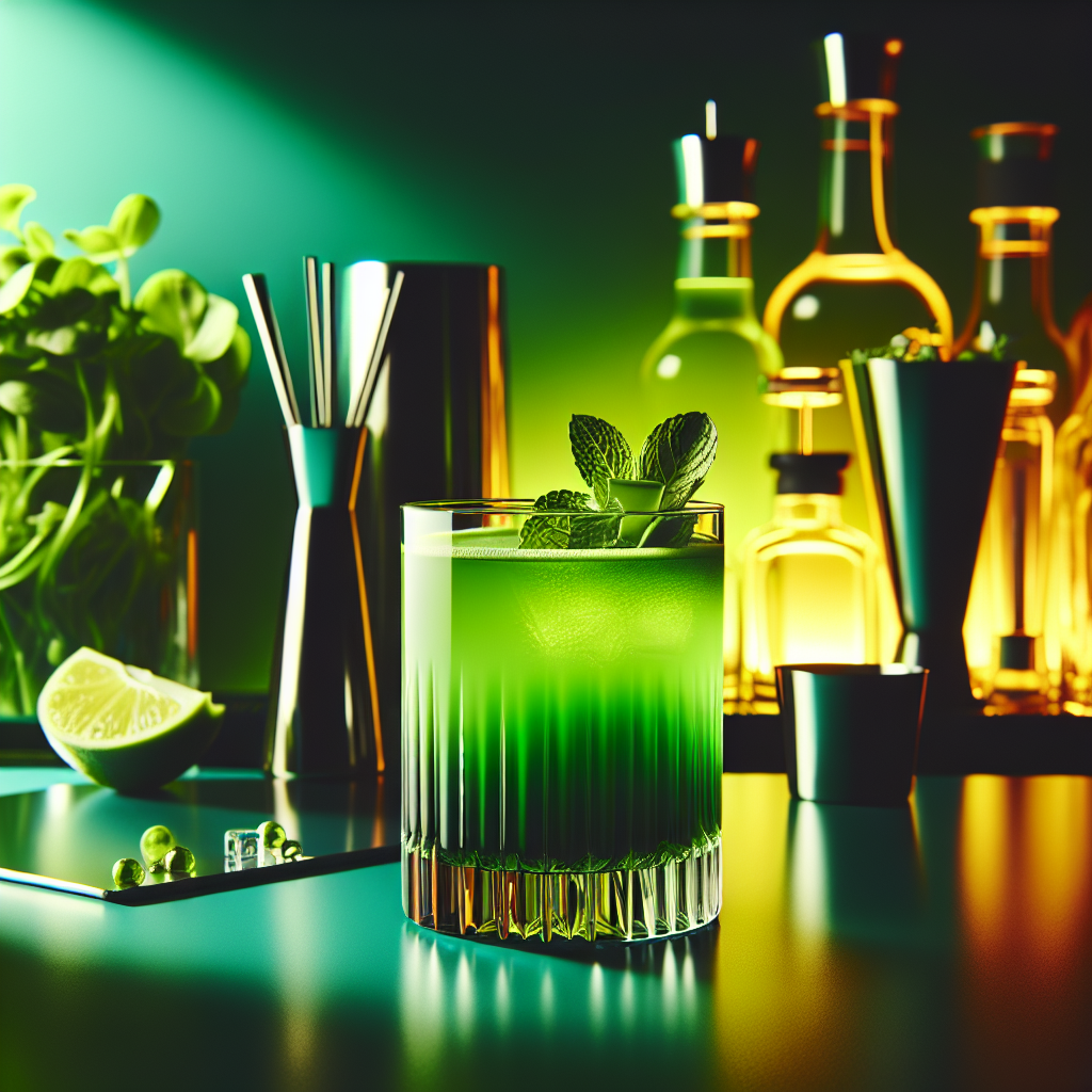 Chartreuse Swizzle : le cocktail rafraîchissant qui révolutionne vos apéritifs