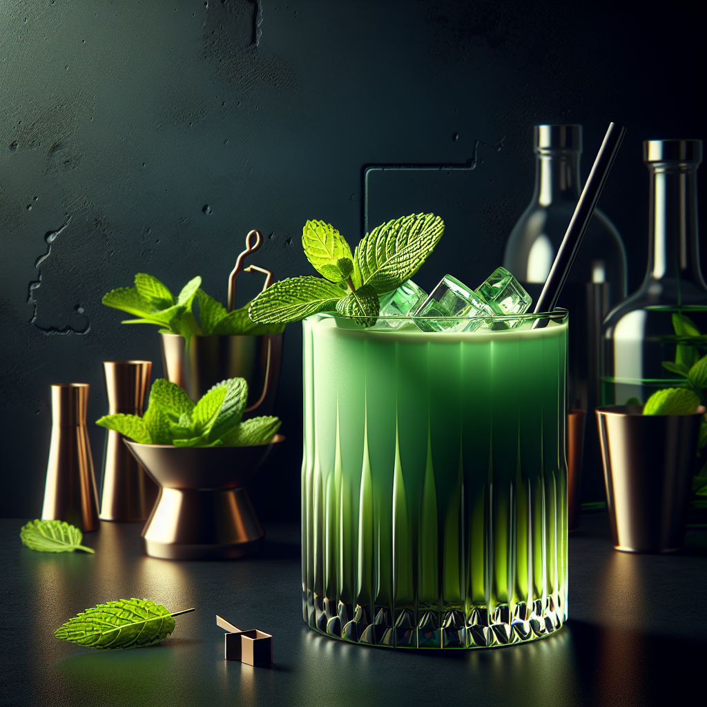 La Grasshopper : Le Cocktail Vintage qui Fait Son Grand Retour
