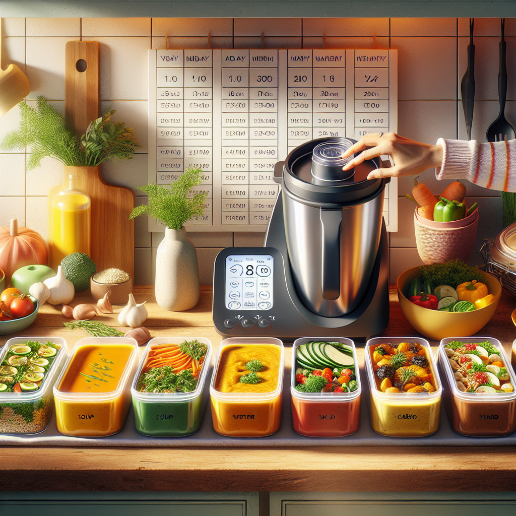 5 Recettes Thermomix qui Vont Révolutionner Votre Semaine : Le Guide Ultime du Batch Cooking pour Gagner du Temps Sans Sacrifier les Saveurs