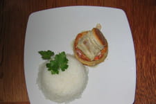 Vol au vent aux fruits de mer et poisson