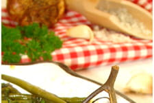 Haricots verts du potager à la provençale