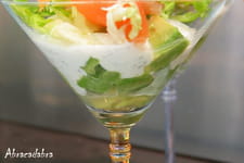 Verrine fraîcheur avocat-saumon fumé - Recette traditionnelle française